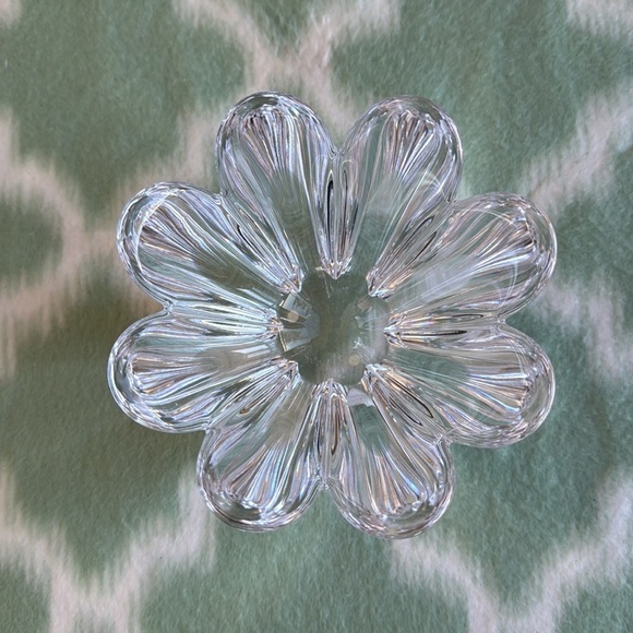 Orrefors Sweden Crystal Clear Glass Flower Bowl - Picture 2 of 7